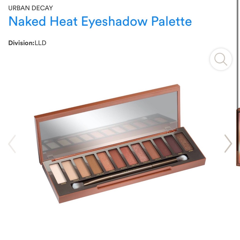 Urban Decay Fiery Warmth Eyeshadow Palette